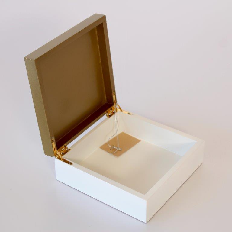Gold Butterfly Box